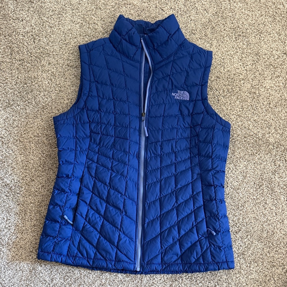 The North Face Women's Royal Blue Quilted Vest